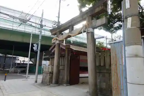 堀川戎神社の鳥居