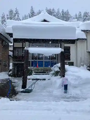 栃尾大神宮の自然