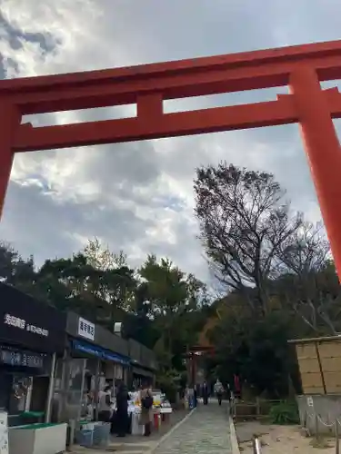 淡嶋神社の鳥居