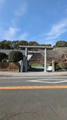 熊本大神宮の鳥居