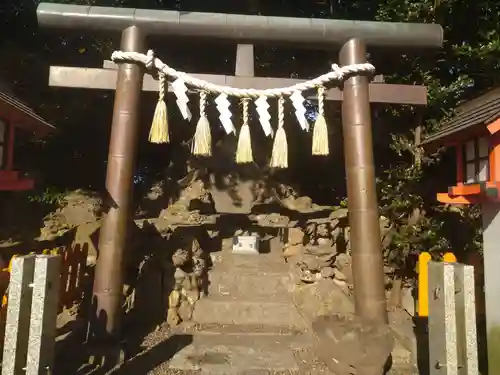 鶴峰八幡神社の鳥居