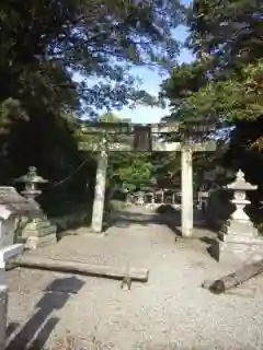 饒石神社の鳥居