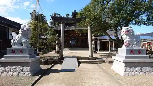 荘内神社の狛犬