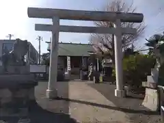 白幡神社の鳥居