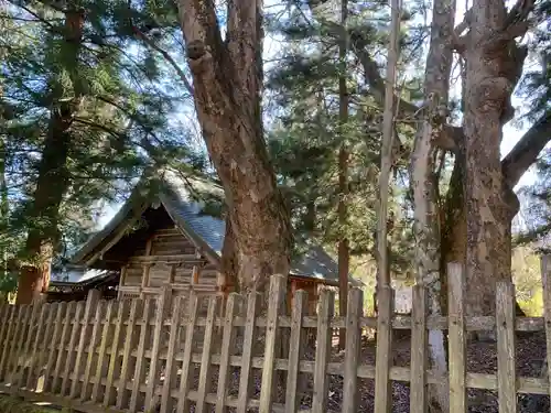 諏訪大社上社前宮の本殿・本堂