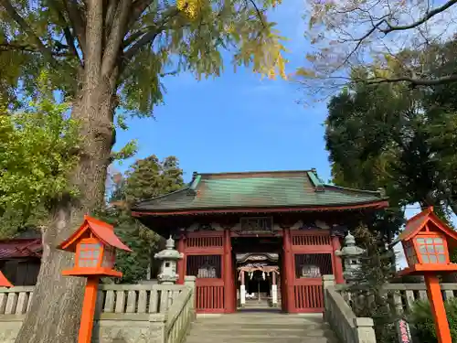 長沼八幡宮の山門