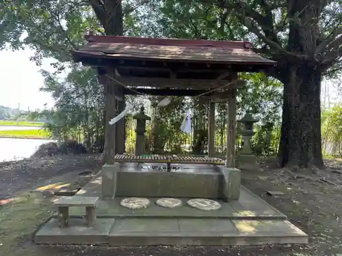 上弓削神社(法皇社)の手水