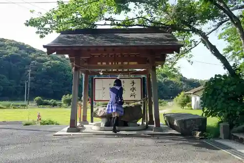 菅原天満宮の手水舎