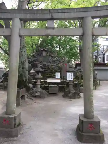 清瀧神社の鳥居