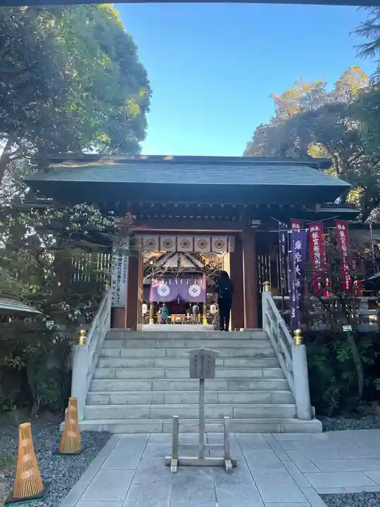 北澤八幡神社の山門・神門