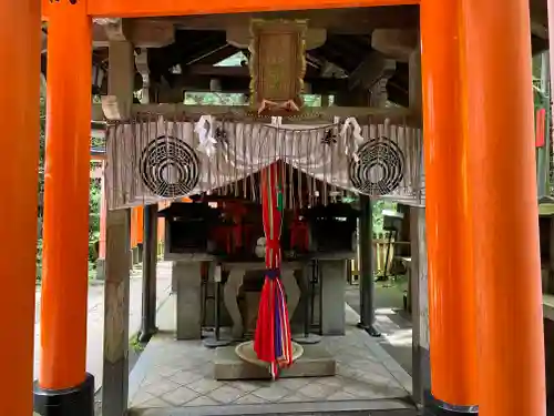 伏見稲荷大社　御膳谷奉拝所の末社・摂社