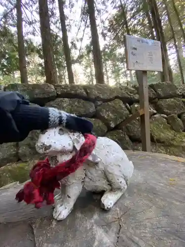 日光二荒山神社の狛犬