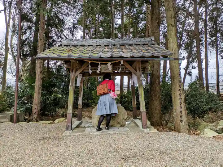 阿賀神社の手水舎