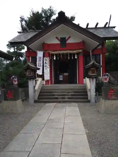 元郷氷川神社の本殿・本堂