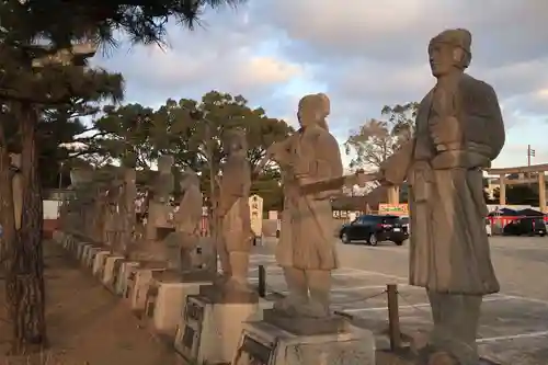 赤穂大石神社の像