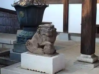 静勝寺の狛犬