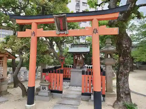 打出天神社の鳥居