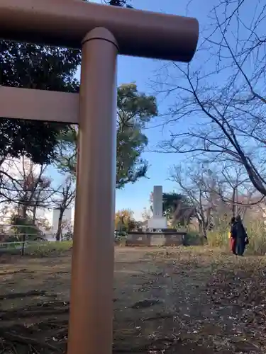 神明社の鳥居