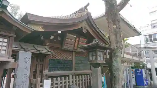 下谷神社の本殿・本堂