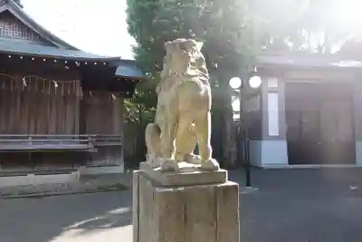 旗岡八幡神社の狛犬
