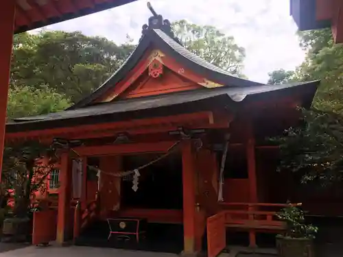 枚聞神社の本殿