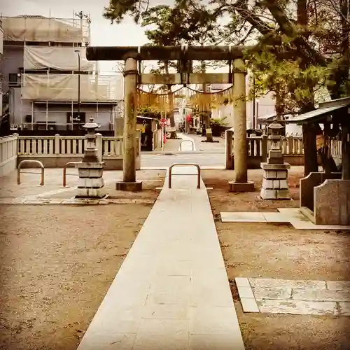 鹿島神社の鳥居