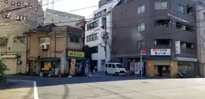 出世稲荷神社（柳森神社境外摂社）の周辺