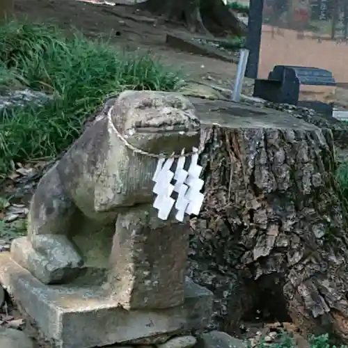 飯福神社の狛犬