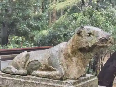 高天神社の狛犬