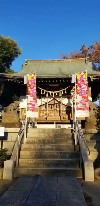 諏訪神社の本殿・本堂