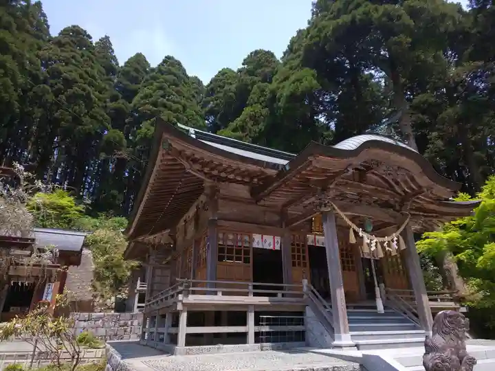 脊振神社の本殿・本堂