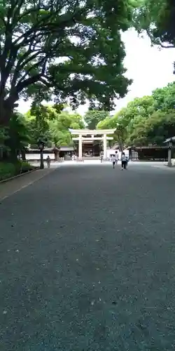 明治神宮の鳥居