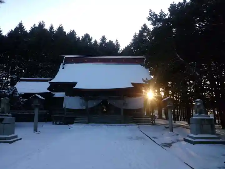 網走神社の本殿・本堂