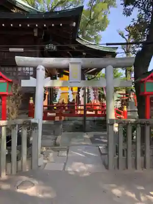 五方山熊野神社の鳥居
