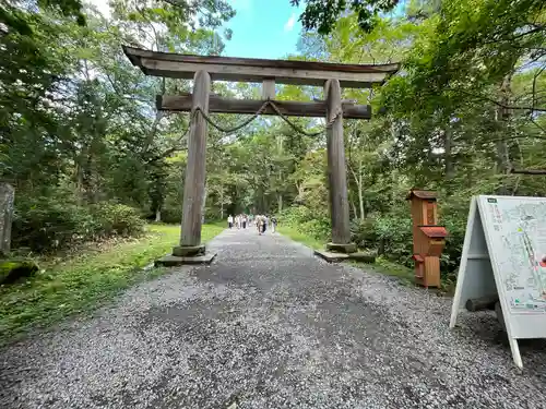 戸隠神社奥社の鳥居