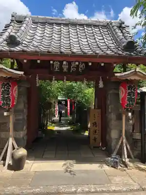 陽運寺の山門・神門