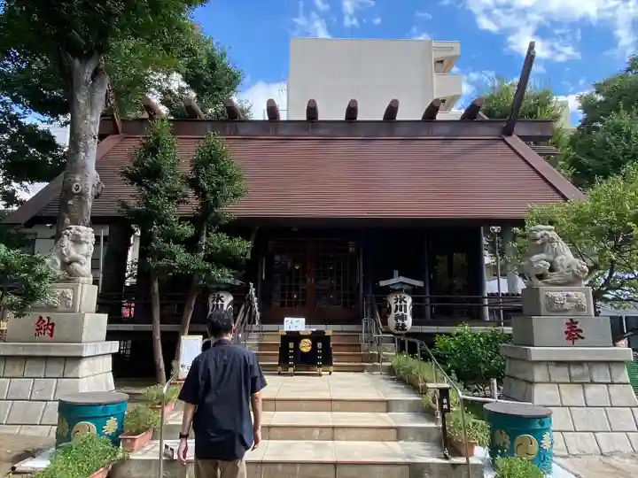 高円寺氷川神社の本殿・本堂
