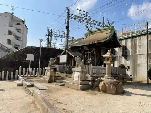 村上帝社の本殿・本堂