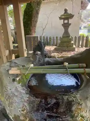 大原八幡宮の手水舎