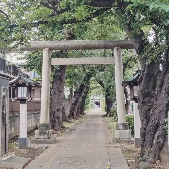 田端神社の鳥居