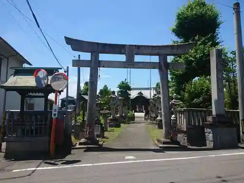 八幡神社の鳥居