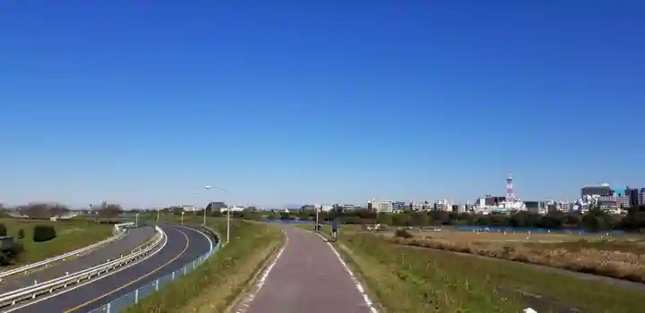 小向三輪神社の周辺