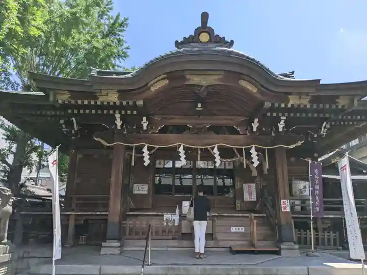 下谷神社の本殿・本堂
