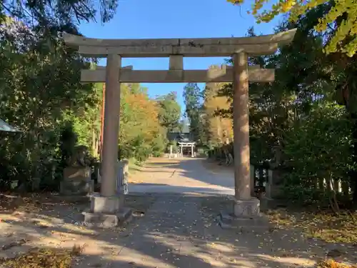 上諏訪神社の鳥居