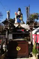 大前神社の像