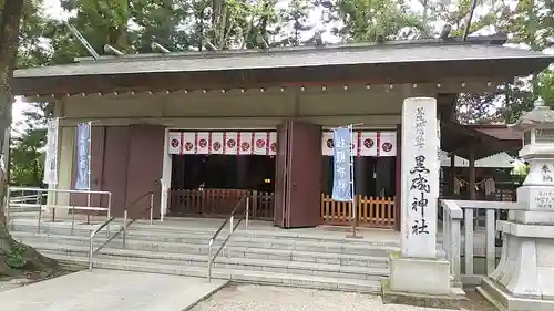 黒磯神社の本殿・本堂