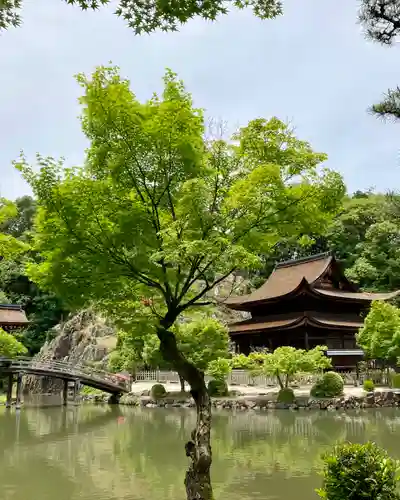 永保寺の庭園