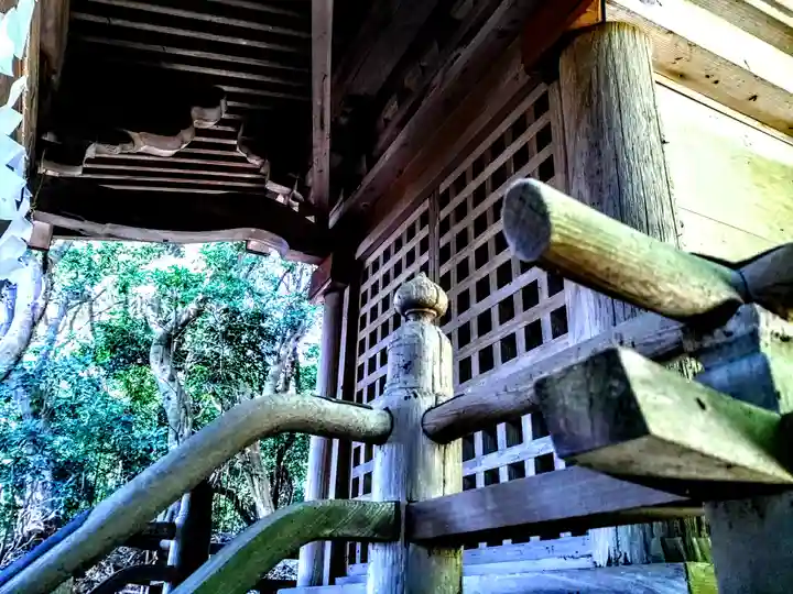 諏訪社の本殿・本堂