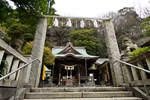 根岸八幡神社の本殿・本堂