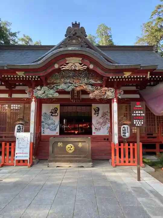 大前神社の本殿・本堂